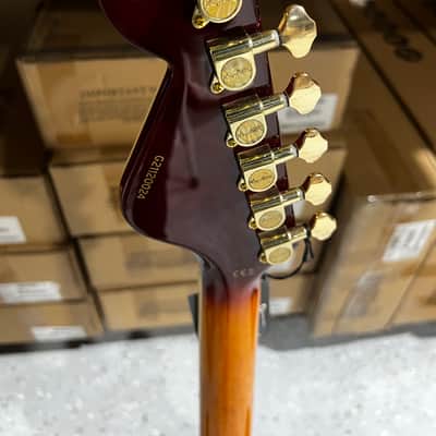 Hagstrom '67 Viking II Semi Hollow Guitar - Vintage Sunburst image 6