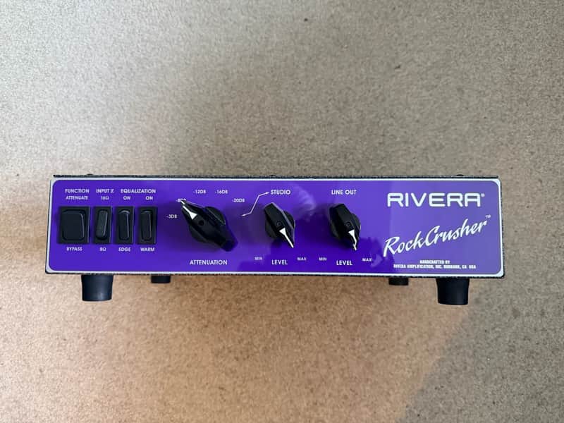 Rivera RockCrusher Power Attenuator and Load Box 2010s - Purple image 1