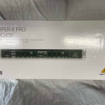 Behringer Super-X Pro CX3400 2/3-Way Stereo 4-Way Mono Crossover 2010s - Brand New image 3