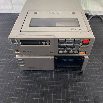 Sony Betamax SL-2000 & TT-2000 Beta Video VCR Tuner & Recorder Portable image 7