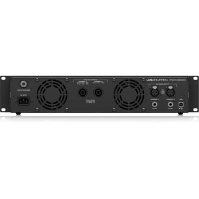 Lab Gruppen PDX3000 3000W, Two-Channel Amplifier with DSP Control image 3