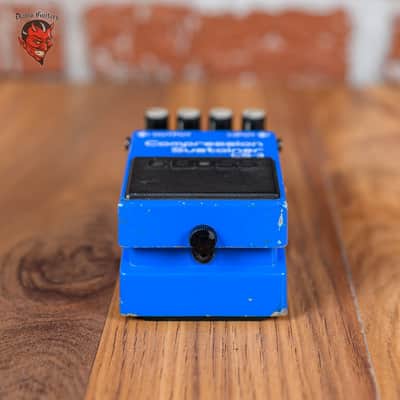 Boss CS-3 Compression Sustainer (Black Label) 1986 Blue image 5