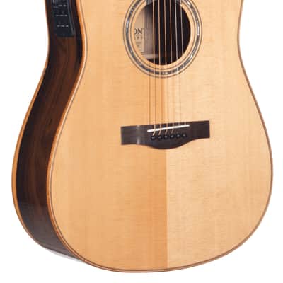 Teton STS160ZICENT Spruce/Ziricote Dreadnought with Electronics Natural
