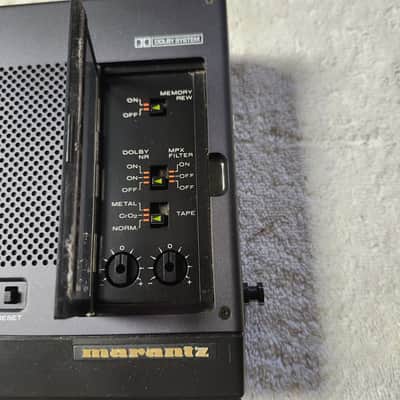 Near Mint Marantz PMD420 Rebuilt 2-Head Portable Cassette W/Accessories image 5