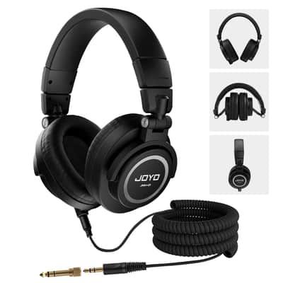 JOYO Studio Monitor Headphones Wired Audio Recording Monitor Headset Over Ear Headphones for Mixer Amplifier Podcast Keyboard Piano Deep Bass 3M Cable (JMH-01) image 9