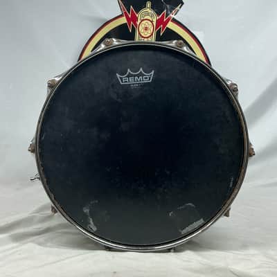 Pork Pie Big Black BOB (Black Over Brass) 14x6.5 Snare Drum image 6