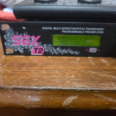 ART SGX t2 rackmount guitar effects processor w X 11 Midi Controller image 5
