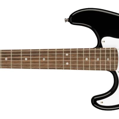 SQUIER - Mini Stratocaster Left-Handed Laurel Fingerboard White Pickguard Black - 0370123506 image 1