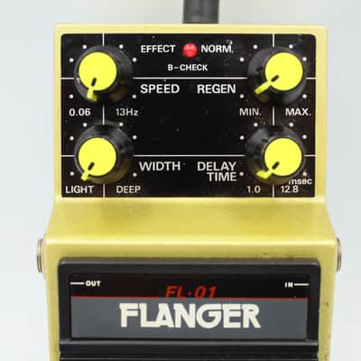 Maxon FL-01 Flanger Made in Japan Vintage Guitar Effect Pedal image 3
