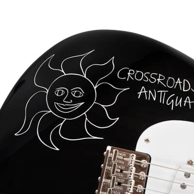 Crossroads Antigua Fender Twin Amp and Blackie Strat image 8