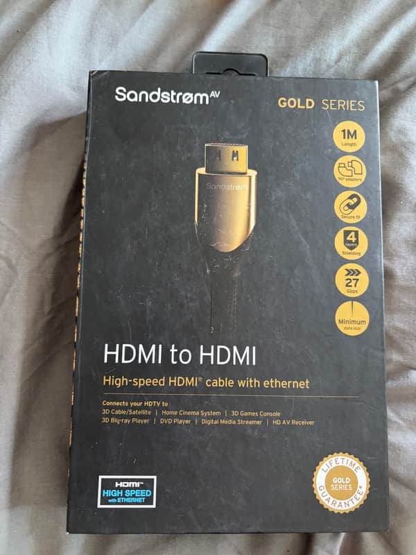Sandstrom Gold Series HDMI with ethernet - Bild 1