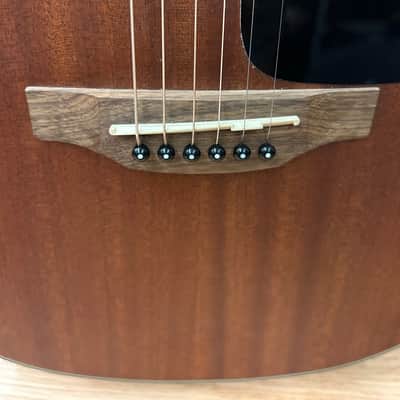 Takamine GX11ME NS G Series Taka-Mini All Mahogany Acoustic/Electric Guitar 2010s - Natural Satin image 9