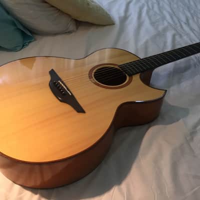 Brook Tavy 2015 Alpine spruce & English Yew acoustic guitar image 6