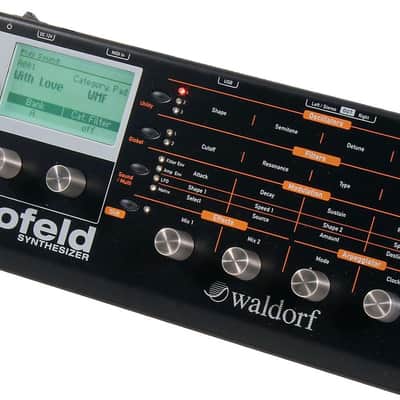 Waldorf Blofeld Desktop Digital Synthesizer, Black