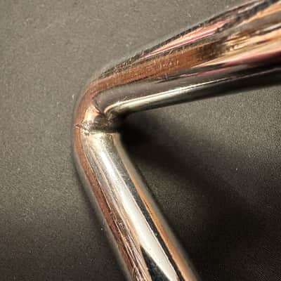 Alan Abel 6" Symphonic Steel Triangle w/LP Double Loop Clip - EXCELLENT image 7