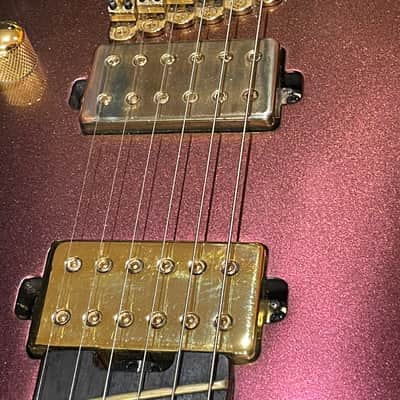 Ibanez SML721-RGC Axe Design Lab 2023 - Present - Rose Gold Chameleon image 6