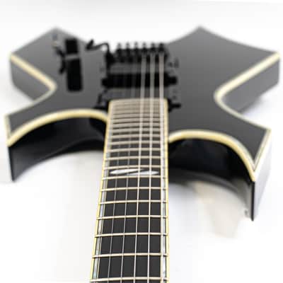 B.C. Rich Warlock NJ Deluxe w/ Gigbag – Iconic Metal Axe with Aggressive Looks, Stage-Ready Firepower image 14