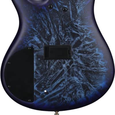 Ibanez SR305EDX Standard 5-String Electric Bass Cosmic Blue Frozen Matte image 4