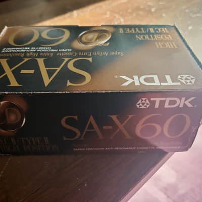 TDK SA-X 60 Type II tapes - 10 New Units (NOS) image 5
