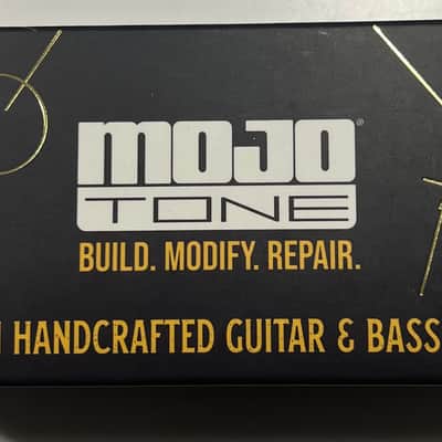 Mojotone Humbucker-sized P90 Set - Black (n) & Gold (b) image 5