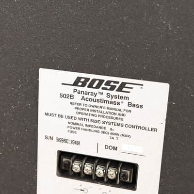 Bose Panaray 502B Portable Acoustimass Bass Enclosure CG012EU image 8