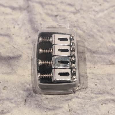 Unkown Set of Six Electric Guitar Saddles image 1