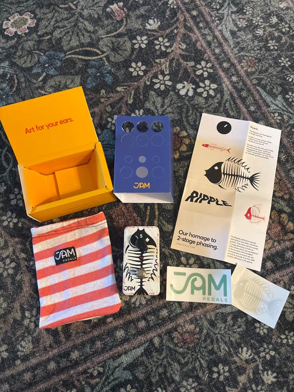 JAM Pedals Ripple 2010s - Hand Painted image 1