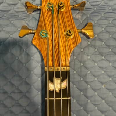 Alembic Custom 4 String JPJ 2016 - Zebrawood image 4
