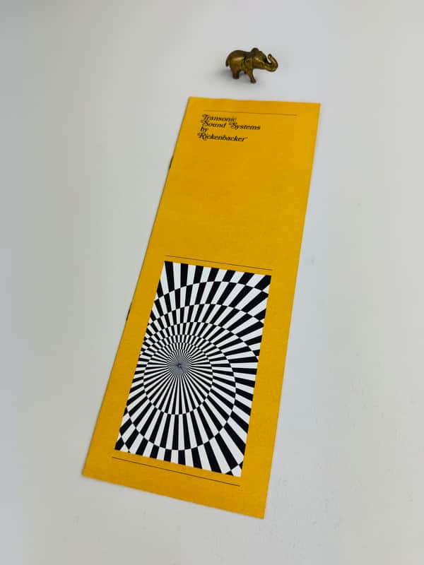 Rickenbacker Transonic Sound Systems Foldout 1968 image 1
