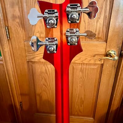 Rickenbacker 90th Anniversary 4005XC 2021 - Amber Fireglo image 8
