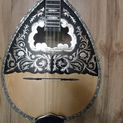 Greek Bouzouki mouratidis 1980 &hardcase & pickup &300 backing track with pdf scores 8 string image 2