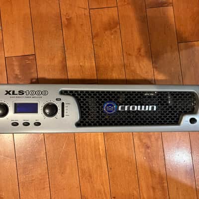 Crown XLS 1000 2-Channel High Density Power Amplifier 2010s - Silver image 1