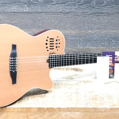 Godin Multiac ACS SLIM Nylon Natural SG "B-Stock" Electro-Classical Guitar w/Bag image 9