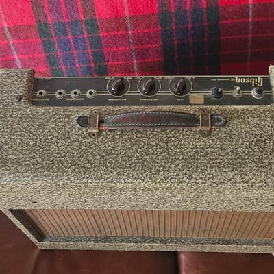 1956 Gibson GA-6 Oatmeal Amplifier image 3