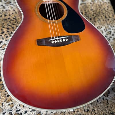 Yamaha F325-TBS Dreadnought Acoustic Guitar 2010s - Tobacco Brown Sunburst image 3