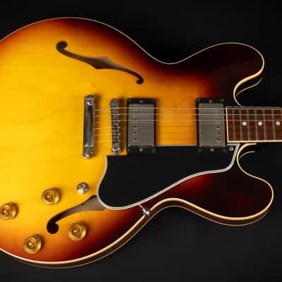 2020 Gibson Custom Shop '59 ES-335 Reissue - Vintage Burst VOS | USA 1959 Semi-Hollow 3.49kg | CoA OHSC image 4