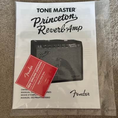 Fender Tone Master Princeton Reverb 12-Watt 1x10" Guitar Combo 2022 - Present - Black image 6