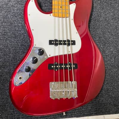 SX Left handed 5 string jazz bass image 4