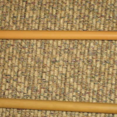 ONE pair new old stock Innovative Percussion James Ross IP905 BRIGHT XYLOPHONE / GLOCKENSPIEL / BELL Mallets, 1 and 1/8" Rust Round Ball (head), Rattan Handle, BRIGHT = produce a lighter sound with higher overtones image 12