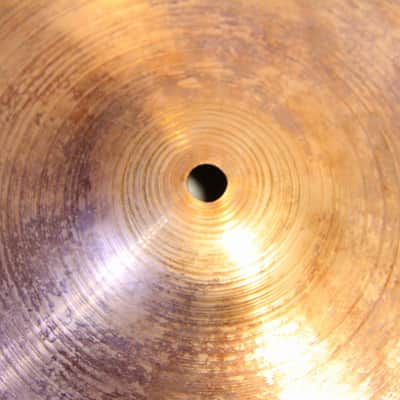 PAISTE 70s 2002 Black Logo 18 Inches MEDIUM 1422g Paiste Crash Cymbal (07/08) image 9