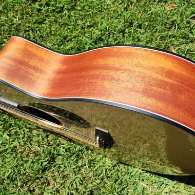 Kepma GA2-232A Acoustic Electric Guitar - Natural Finish - Super Clean w/ Case and Accessories image 7