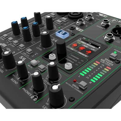 Mackie ProFX6v3+ 6-Channel Analog Enhanced FX USB Studio Live Mixer w Bluetooth - Open Box Mint image 6