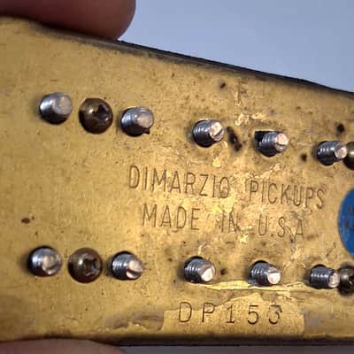 DiMarzio DP153FBK FRED F-Spaced Humbucker 2010s - Black image 5