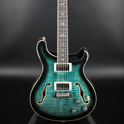 PRS SE Hollowbody II Piezo 2025 - Peacock Blue image 1