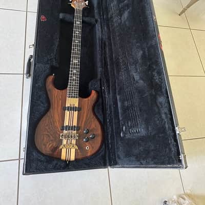 Alembic Persuader PMSB-5 5 String Bass 1988 - a stunning Bocate Top signed by Stanley, Victor, Marcus, Chick, Herbie & many more. image 19