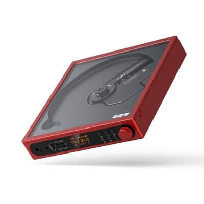FiiO DM15 Portable Stereo CD Player with True 24Bit R2R DAC, 1150mW+1150mW High-Power Output, aptX Adaptive Bluetooth Transmitter, 24 Sound Presets, USB/CD HiFi Audio, HD Display (Red) image 4