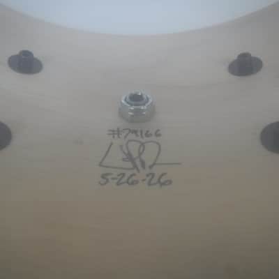 Pork Pie USA 6.5x14" White Oak Snare-Black Belt Finish image 11