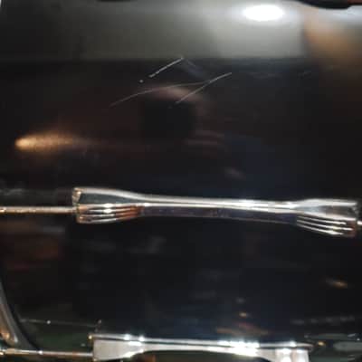 Ludwig 14x24 Bass Drum 1970's - Black image 4