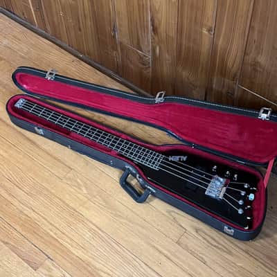 Hondo Alien Headless Electric Bass Guitar 1980s image 22
