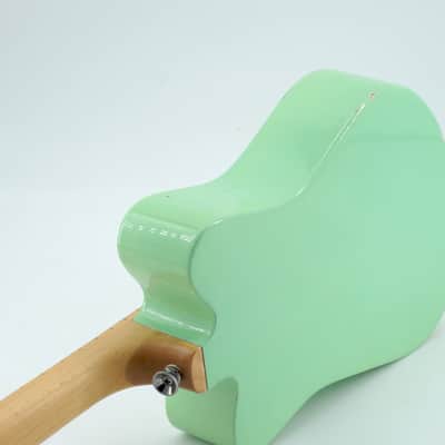 Loog Mini Acoustic 3-String Kids Beginner Guitar Mint Surf Green Educational image 10